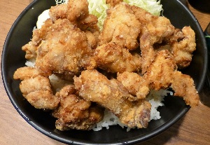 から揚げ丼